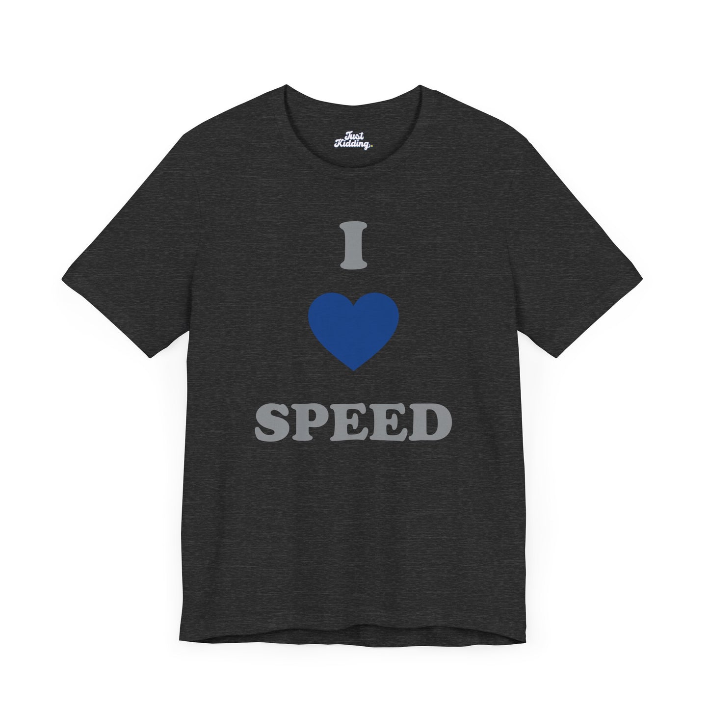 I LOVE Speed Blue Unisex