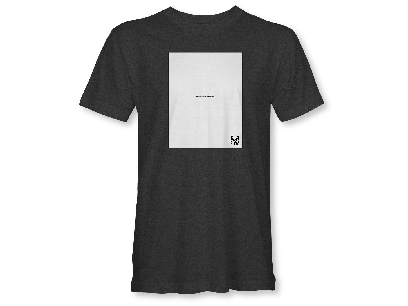 BLANK PAGE Unisex